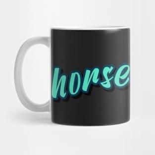 horse rider Mug